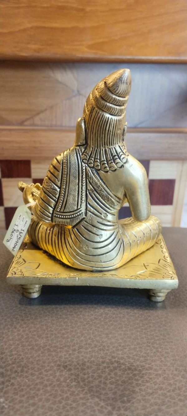 Buy Pure Brass Thiruvalluvar Idol Best price Antique showroom Trichy 6" - Image 2