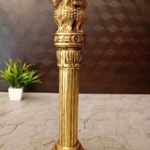 Buy Brass Ashoka Pillar 11.5″ Antique Showroom Trichy
