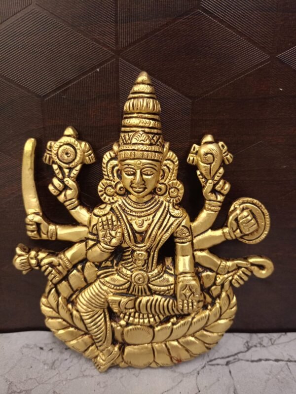 Buy Brass Ashtalakshmi Set Door Panel 5.5″ Antique Showroom Trichy - Image 6