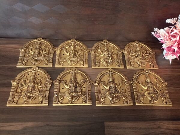 Buy Brass Ashtalakshmi Set Door Panel 6″ For Pooja antique Showroom Trichy - Image 9