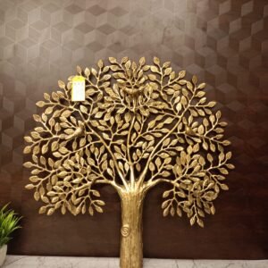 Buy Brass Kalpaviruksha Tree Wall Mount 24″ Antique Showroom Trichy