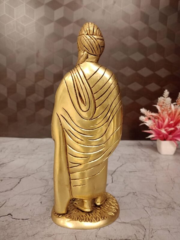 Buy Brass Vivekananda Statue – 10″ Antique Showroom Trichy - Image 4