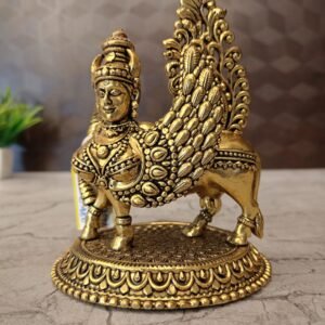 Buy Brass Kamdhenu statue Antique Showroom Trichy 5"