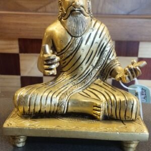 Buy Pure Brass Thiruvalluvar Idol Best price Antique showroom Trichy 6"