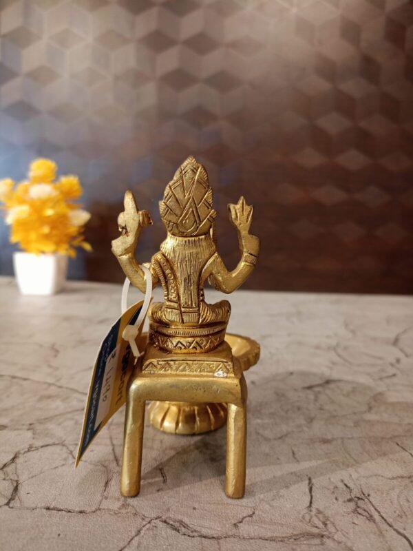 Buy Brass Amman Diya Lamp 4.5 ” Antique Showroom Trichy - Image 2
