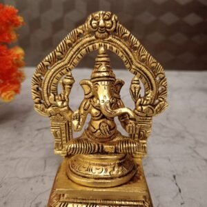 Buy Brass Arch Ganesha Statue 5.5″ Antique Showroom Trichy