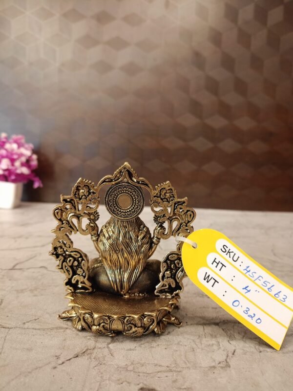 Buy Brass Fine Art Designer Arch Lakshmi Statue 4″ Antique showroom Trichy - Image 2