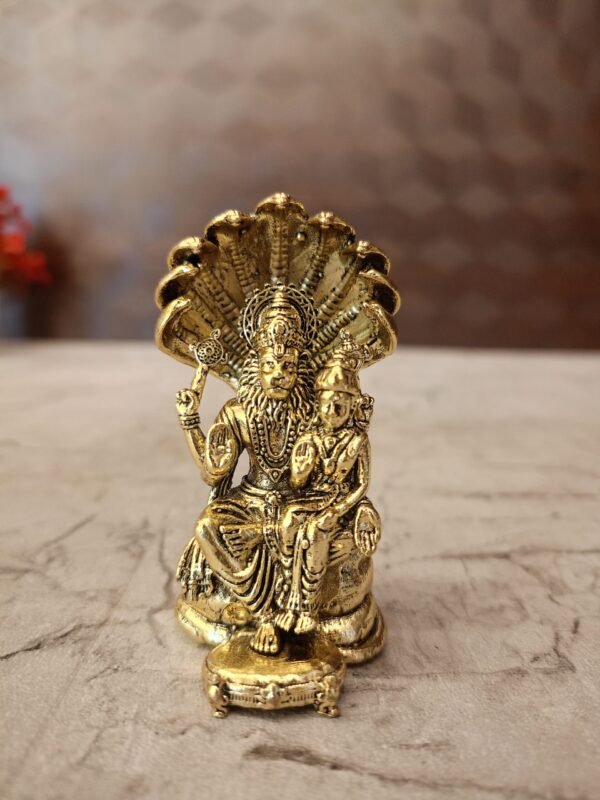 Buy Brass Fine Art Lakshmi Narashimar Idol 3″ Antique Showroom Trichy