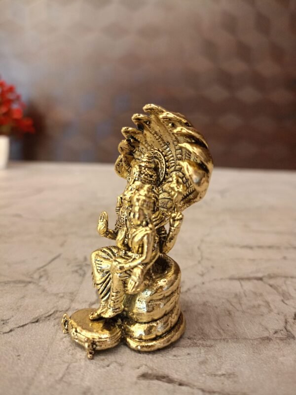 Buy Brass Fine Art Lakshmi Narashimar Idol 3″ Antique Showroom Trichy - Image 2
