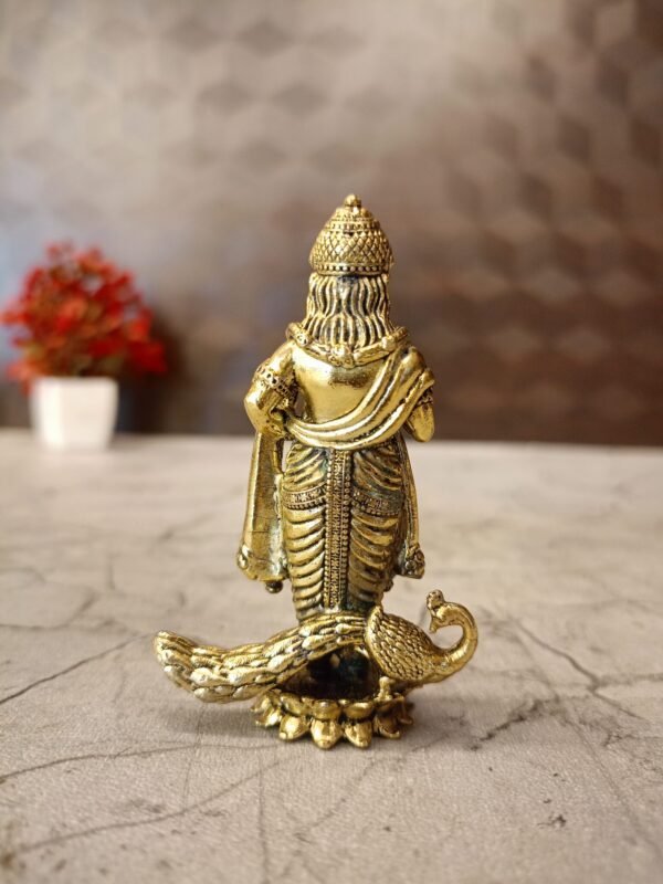 Buy Brass Fine Art Murugan idol 3″ Antique Showroom Trichy - Image 4