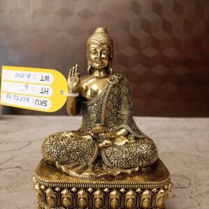 Buy Brass Fine art Buddha 6″ Antique Showroom Trichy