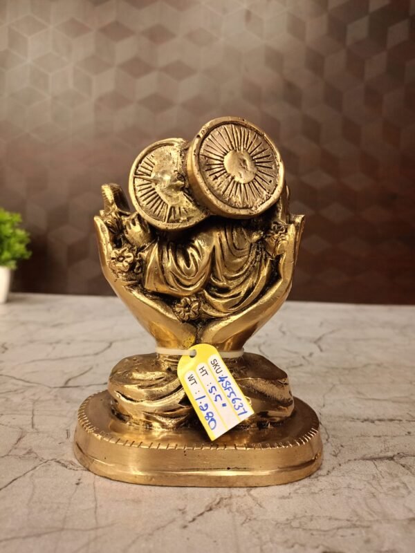 Buy Brass Jesus Family Statue For Pooja 5.5″ Antique Showroom Trichy - Image 5
