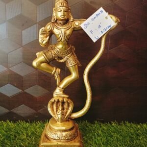 Buy Brass Kalinga Krishna Statue 12″ Antique Showroom Trichy