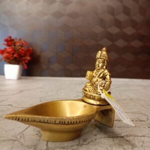 Buy Brass Kuberar Diya For Pooja 3″ Antique Showroom Trichy