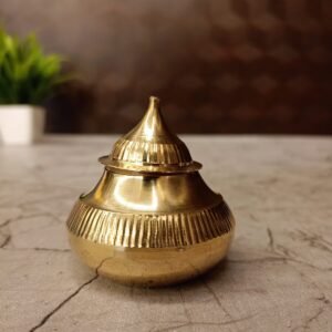 Buy Brass Kumkum Chimil 2″ Antique Showroom Trichy