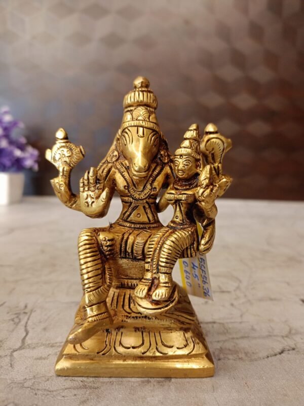 Buy Brass Lakshmi Hayagriva Idol 4.5″ Antique Showroom Trichy