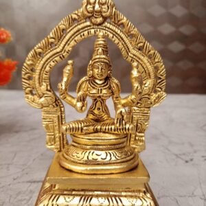 Buy Brass Lakshmi Idol Statue , Good For Pooja 5″ Antique Showroom Trichy