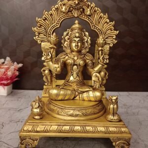 Buy Brass Mahalakshmi with Thiruvachi 14.5" Antique Showroom Trichy