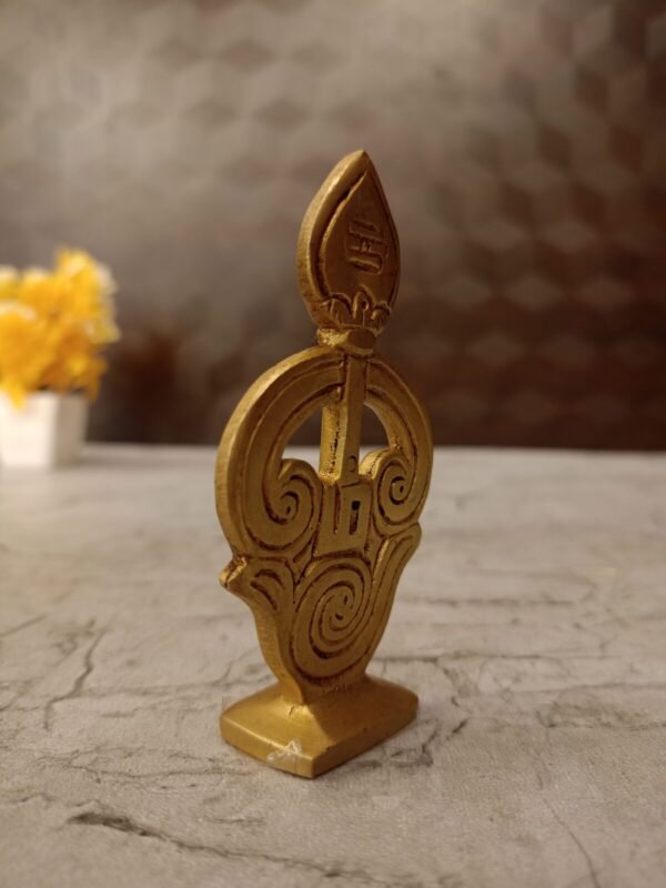 Buy Brass Om Vel 3.5″ Antique Showroom Trichy - Image 2