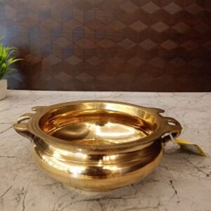 Buy Brass Plain Small Uruli / Home Decor And Golden Finish 2.5″ Antique Showroom Trichy