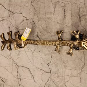 Buy Brass Stem With Leaf Door Handle 11″ Antique Showroom Trichy