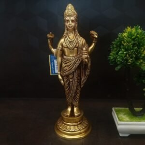 Brass Lord Dhanvantri Big Statue- 12″ Antique Showroom Trichy