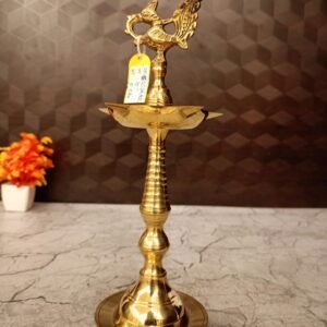 Buy Brass Annam Five Face Kuthu Vilakku10″ Antique Showroom Trichy