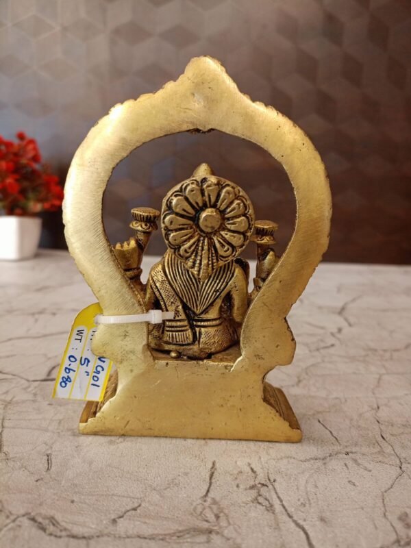 Buy Brass Arch Lakshmi Statue 5″ Antique Showroom Trichy - Image 4