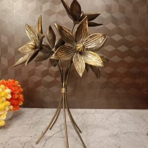 Buy Brass Decor Flowers 17″ Antique Showroom Trichy