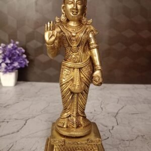 Buy Brass Decor Lady Big Statue- 9″ Antique Showroom Trichy