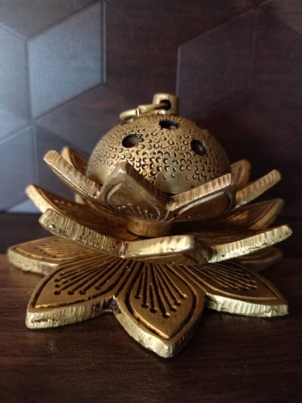 Buy Brass Dhoop Holder- 2″ Antique Showroom Trichy