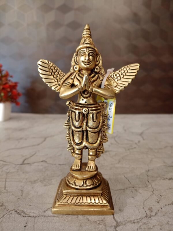 Buy Brass Garuda Statue- 6″ Antique Showroom Trichy