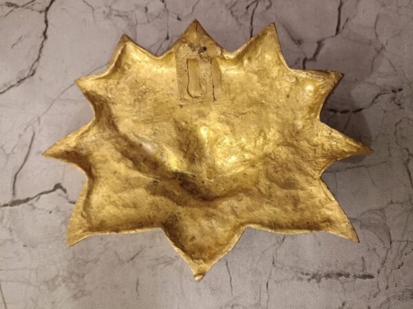 Buy Brass Handicraft Lotus Wall Mount 5″ Antique Showroom Trichy - Image 6