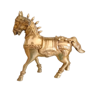 Buy Brass Horse Statue- 11″ Antique Showroom Trichy