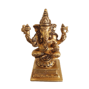 Buy Brass Idampuri Ganesha Idol-4.2″ Antique Showroom Trichy