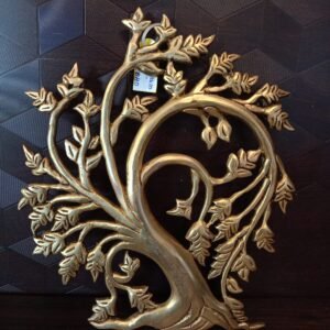 Buy Brass Kalpvriksha Tree Wall Hanging / Home Decor 10″ Antique Showroom Trichy
