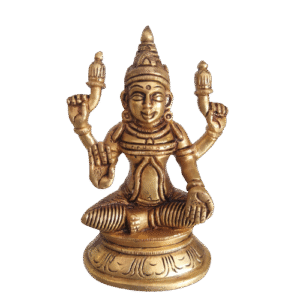 Buy Brass Lakshmi Statue- 5.2″ Antique Showroom Trichy