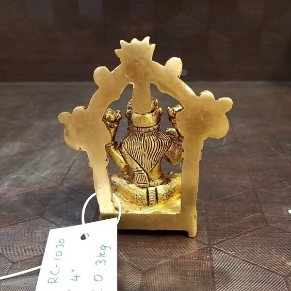 Buy Brass Lakshmi with arch idol- 4″ Antique Showroom Trichy - Image 4
