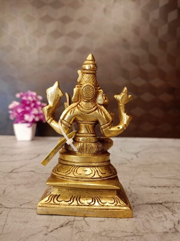 Buy Brass Lalithambiga Statue 5″ Antique Showroom Trichy - Image 4