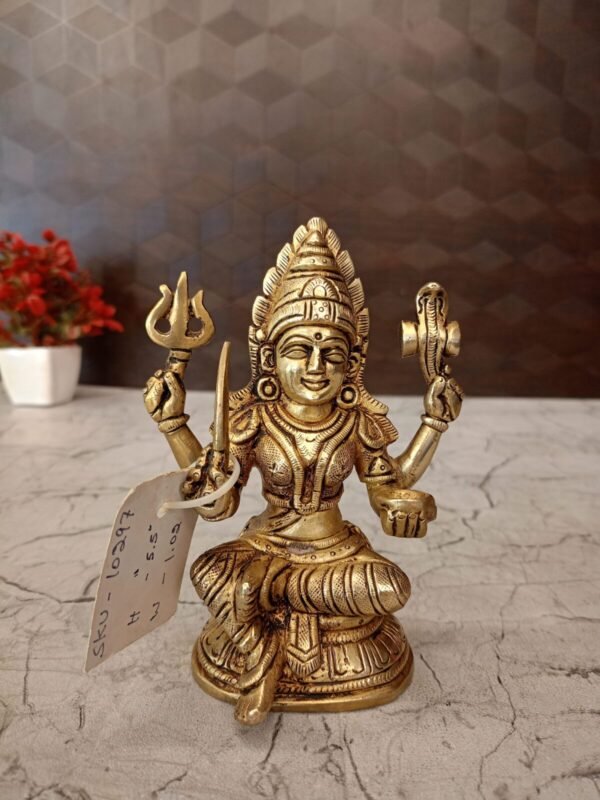 Buy Brass Mariamman Idol- 5.5″ Antique Showroom Trichy