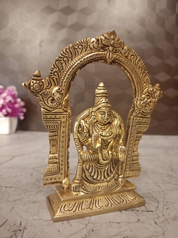 Buy Brass Padhmavathi Thayar Statue-6′ Antique Showroom Trichy - Image 3