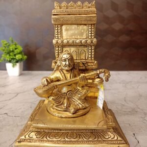 Buy Brass Raghavendra Statue- 7.5″ Antique Showroom Trichy