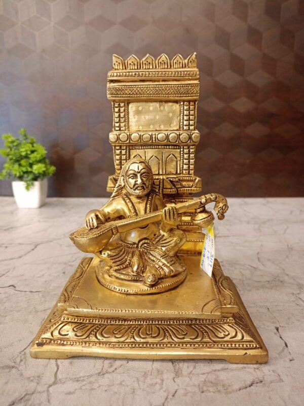 Buy Brass Raghavendra Statue- 7.5″ Antique Showroom Trichy