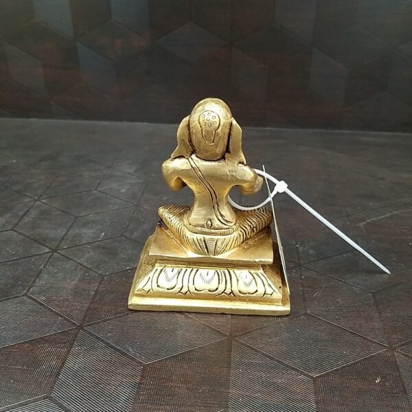Buy Brass Ramanujar Statue 3.8″ Antique Showroom Trichy - Image 4