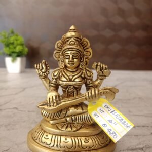 Buy Brass Saraswathi Statue Best For Pooja 4″ Antique Showroom Trichy
