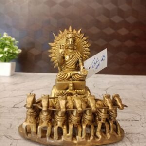 Buy Brass Surya Bahavan Statue 5.5″ Antique Showroom Trichy