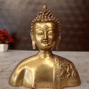 Buy Lord Buddha Brass Statue- 7.8″ Antique Showroom Trichy