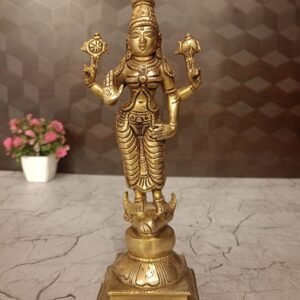 Buy Vishnu Durgai Brass Statue- 9.5″ Antique Showroom Trichy