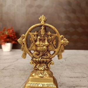 Buy Brass Chakrathalwar Idol 5” Antique Showroom Trichy