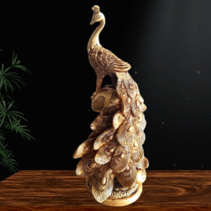 Buy Brass Decor Peacock Statue- 16″ Antique Showroom Trichy